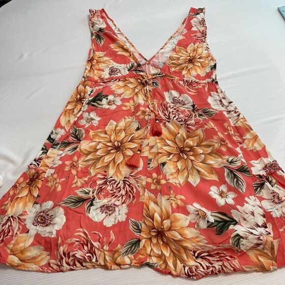 Maaji Floral Hippie Boho Chic Dress Size Large - Picture 7 of 8